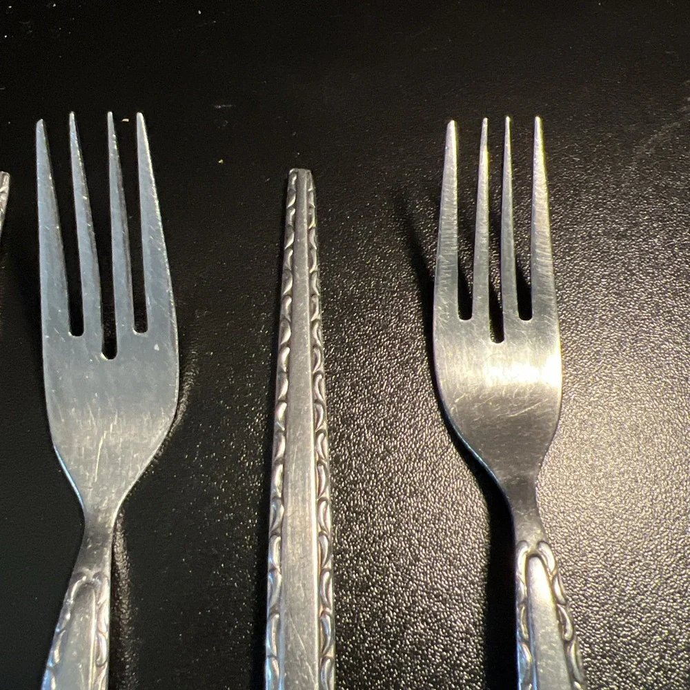 Rogers/Stanley Roberts Ensenada Stainless Dinner Fork set of 5 7.75